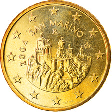 San Marino, 50 Euro Cent, 2004, Rome, MS(65-70), Brass, KM:445