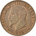 FRANCE, Napoléon III, 5 Centimes, 1862, Bordeaux, KM #797.3, AU(55-58), Bronze, 