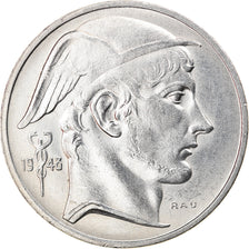 Coin, Belgium, 50 Francs, 50 Frank, 1948, EF(40-45), Silver, KM:136.1