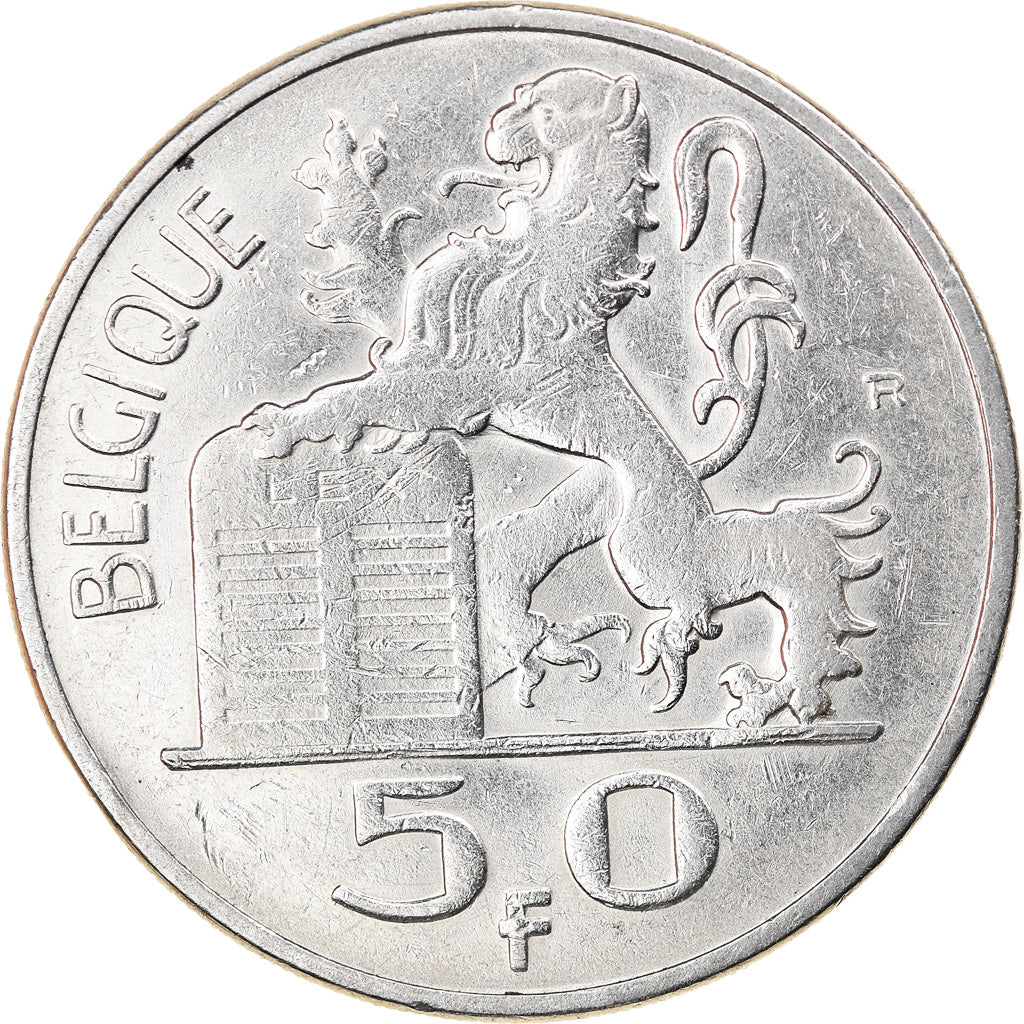 Coin, Belgium, 50 Francs, 50 Frank, 1949, EF(40-45), Silver, KM:136.1