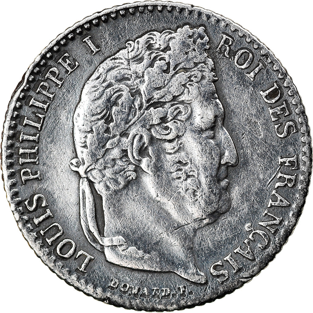 Coin, France, Louis-Philippe, 1/4 Franc, 1831, Lille, EF(40-45), Silver