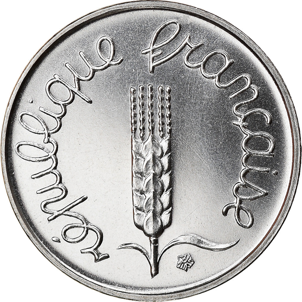 Coin, France, Épi, Centime, 1972, Paris, MS(65-70), Stainless Steel, KM:928