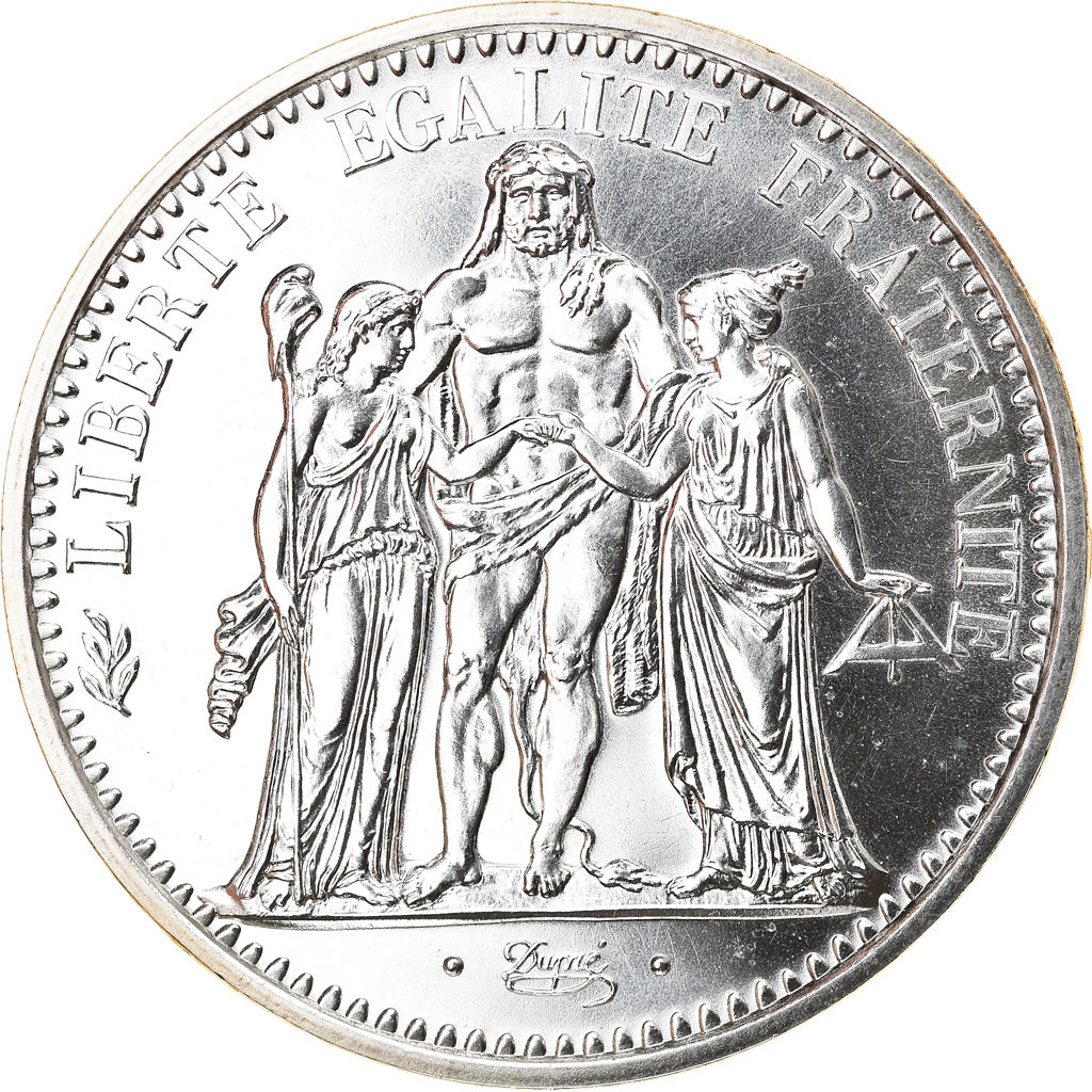 Coin, France, Hercule, 10 Francs, 1971, Paris, MS(65-70), Silver, KM:932