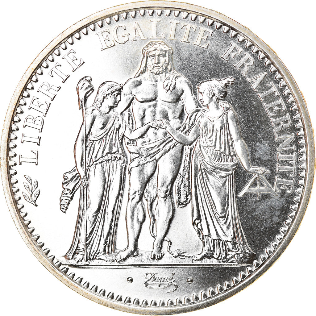 Coin, France, Hercule, 10 Francs, 1972, Paris, MS(65-70), Silver, KM:932