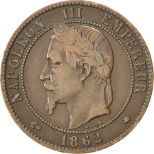 Coin, France, Napoleon III, Napoléon III, 10 Centimes, 1862, Paris, EF(40-45)