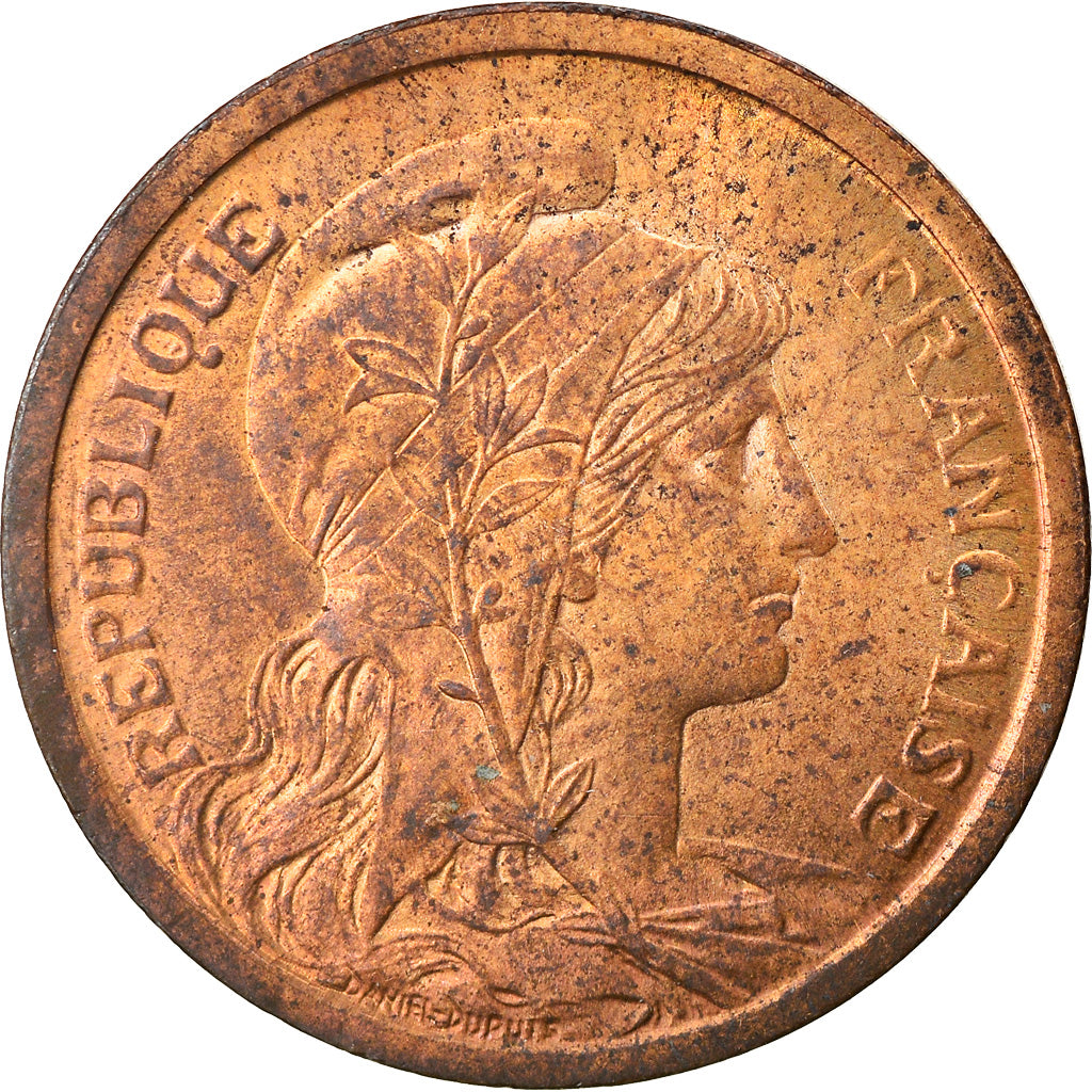 Moeda, França, Dupuis, 2 Centimes, 1898, Paris, MS(60-62), Bronze, KM:841