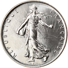 Coin, France, Semeuse, Franc, 1972, Paris, MS(65-70), Nickel, KM:925.1