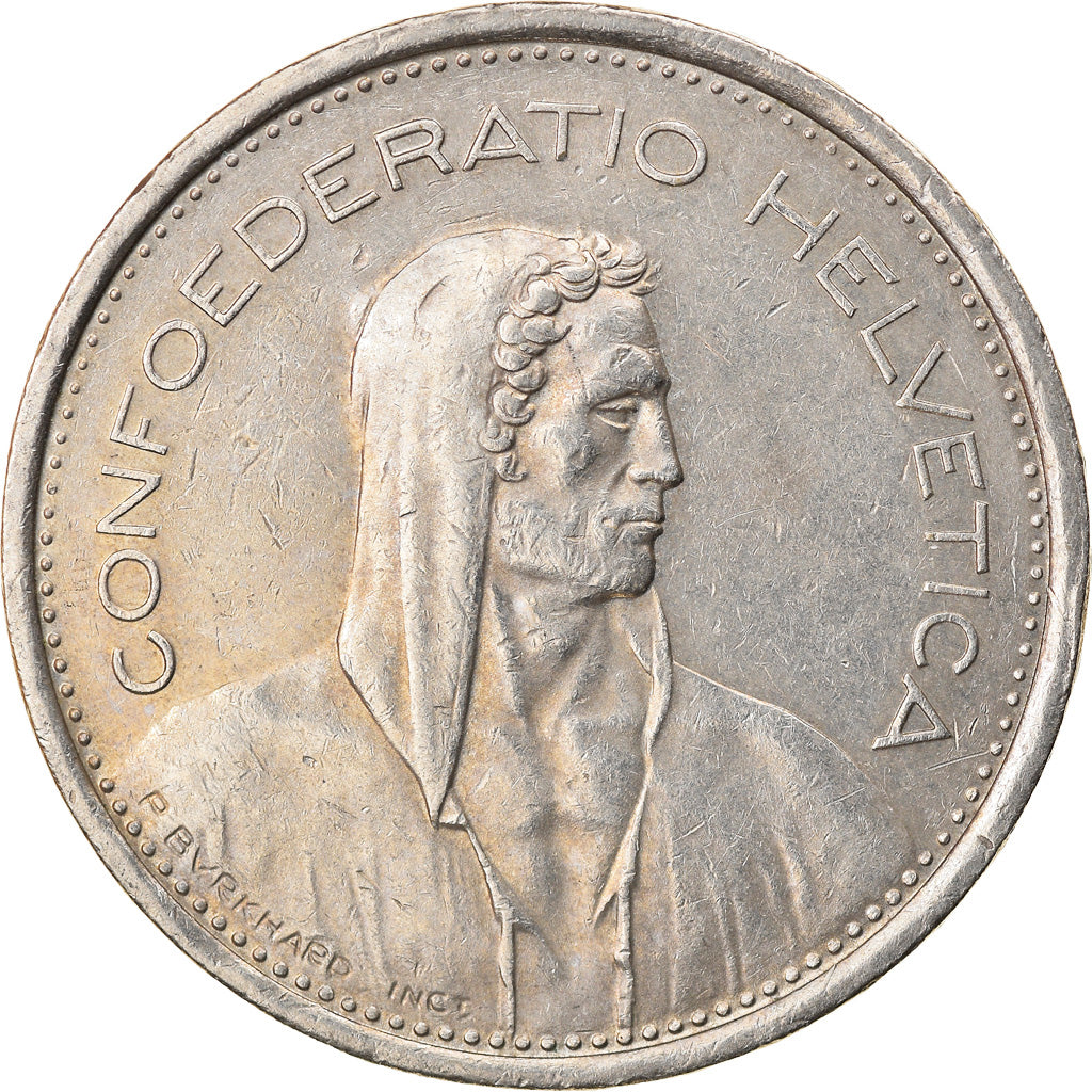 Coin, Switzerland, 5 Francs, 1979, Bern, EF(40-45), Copper-nickel, KM:40a.1
