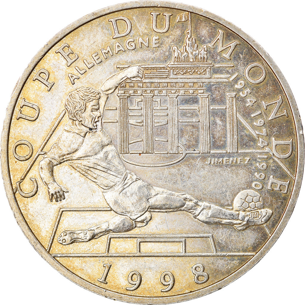Coin, France, 10 Francs, 1997, EF(40-45), Silver, KM:1164