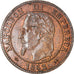 Munten, Frankrijk, Napoleon III, 2 Centimes, 1862, Bordeaux, PR, Bronze