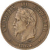 FRANCE, Napoléon III, 10 Centimes, 1864, Paris, KM #798.1, EF(40-45), Bronze, G.