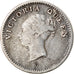 Coin, INDIA-BRITISH, Victoria, 2 Annas, 1841, Bombay, EF(40-45), Silver