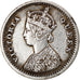Coin, INDIA-BRITISH, Victoria, 2 Annas, 1862, EF(40-45), Silver, KM:469