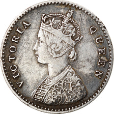 Coin, INDIA-BRITISH, Victoria, 2 Annas, 1862, EF(40-45), Silver, KM:469