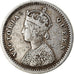 Coin, INDIA-BRITISH, Victoria, 2 Annas, 1862, EF(40-45), Silver, KM:469