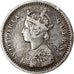 Coin, INDIA-BRITISH, Victoria, 2 Annas, 1874, EF(40-45), Silver, KM:469