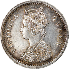 Coin, INDIA-BRITISH, Victoria, 2 Annas, 1874, EF(40-45), Silver, KM:469