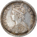 Coin, INDIA-BRITISH, Victoria, 2 Annas, 1874, EF(40-45), Silver, KM:469