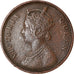 Coin, INDIA-BRITISH, Victoria, 1/4 Anna, 1862, EF(40-45), Copper, KM:467