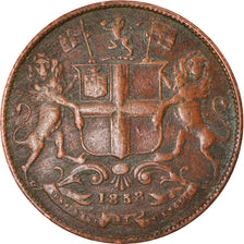 Coin, INDIA-BRITISH, 1/4 Anna, 1858, EF(40-45), Copper, KM:463.1