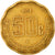 Moneta, Mexico, 50 Centavos, 1998, Mexico City, EF(40-45), Aluminium-Brąz