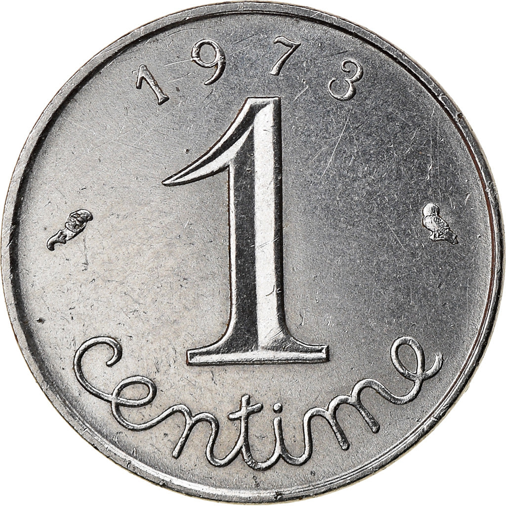 Monnaie, France, Épi, Centime, 1973, Paris, SUP, Stainless Steel, Gadoury:91