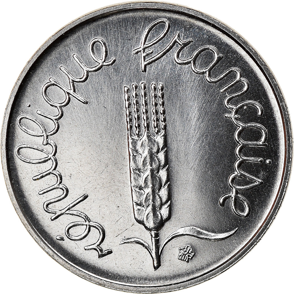 Coin, France, Épi, Centime, 1981, Paris, AU(55-58), Stainless Steel, KM:928
