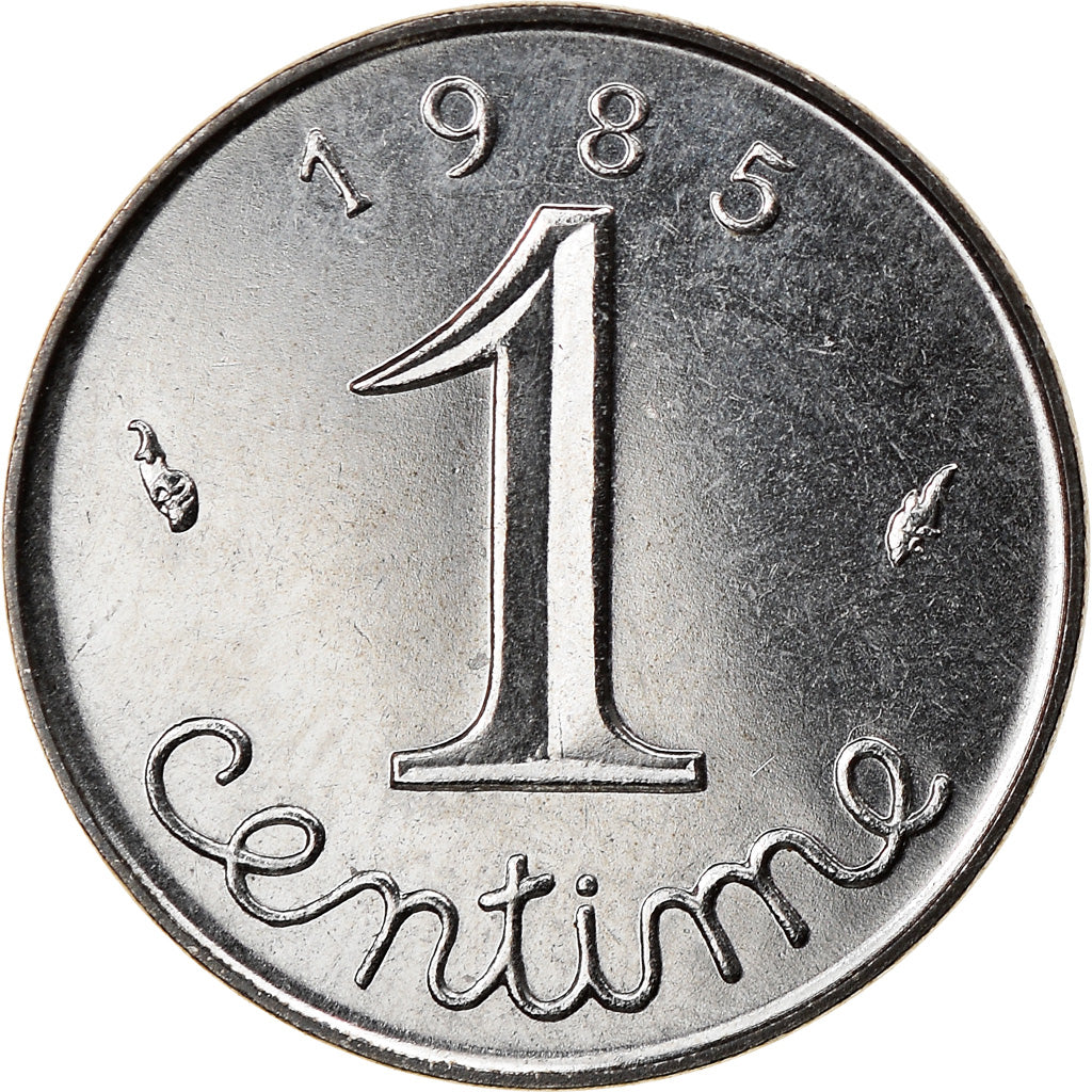 Moneta, Francia, Épi, Centime, 1985, Paris, SPL-, Acciaio inossidabile, KM:928