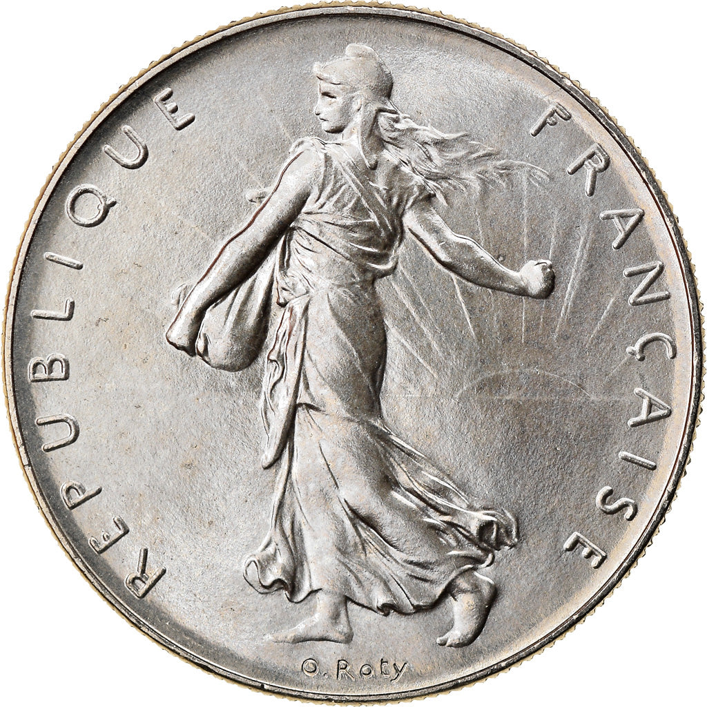 Munten, Frankrijk, Semeuse, Franc, 1979, Paris, PR, Nickel, KM:925.1