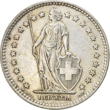 Coin, Switzerland, 2 Francs, 1940, Bern, EF(40-45), Silver, KM:21