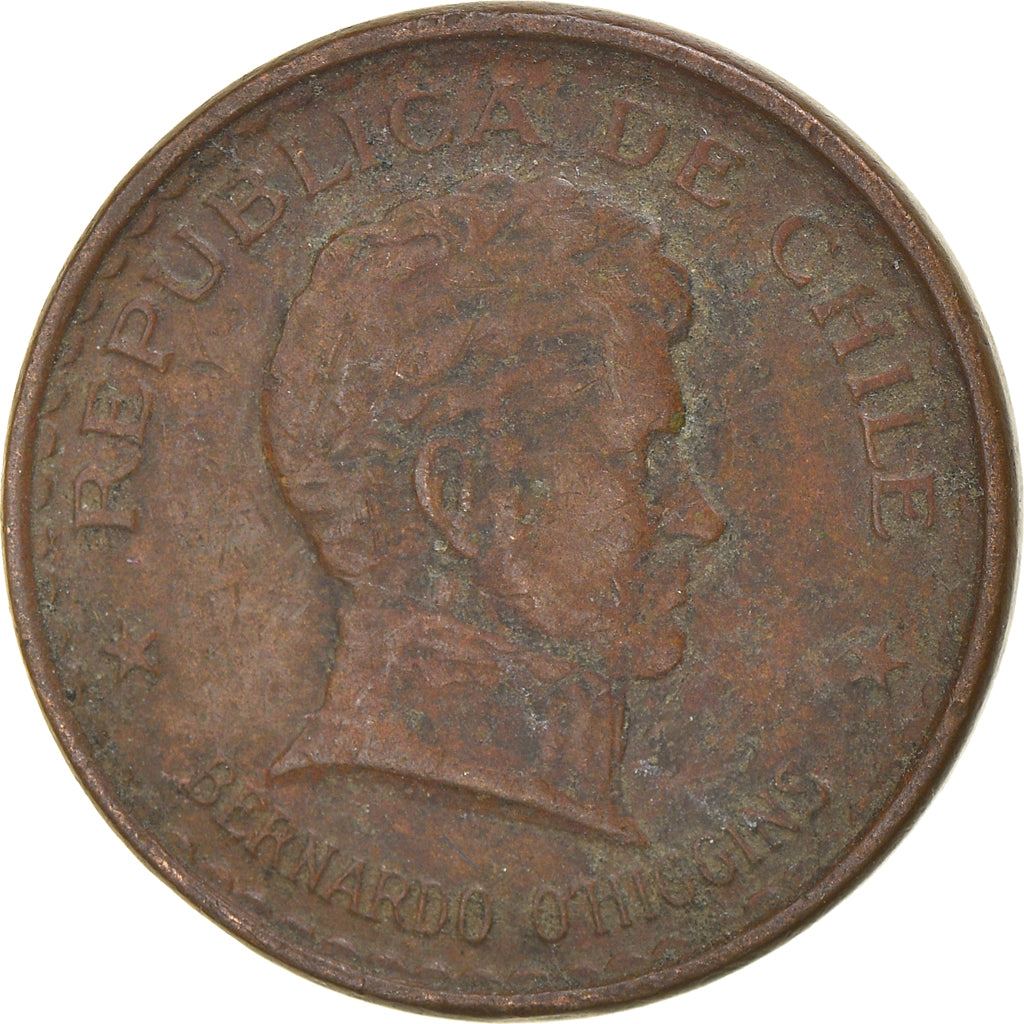 Coin, Chile, 20 Centavos, 1947, EF(40-45), Copper, KM:177