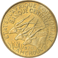 Coin, EQUATORIAL AFRICAN STATES, 5 Francs, 1970, Paris, AU(55-58)