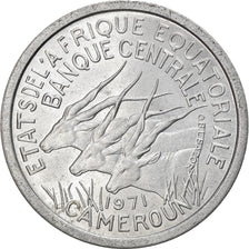 Coin, EQUATORIAL AFRICAN STATES, Franc, 1971, Paris, AU(55-58), Aluminum, KM:6