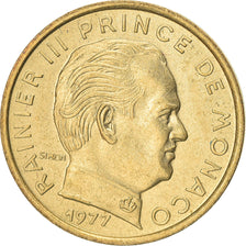 Moneta, Monaco, Rainier III, 5 Centimes, 1977, SPL-, Alluminio-bronzo, KM:156