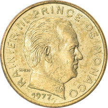 Moneta, Monaco, Rainier III, 5 Centimes, 1977, SPL-, Alluminio-bronzo, KM:156