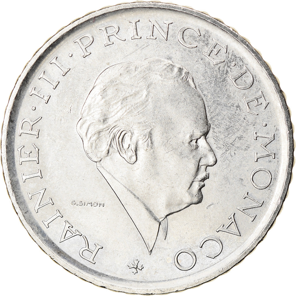 Monnaie, Monaco, Rainier III, 2 Francs, 1981, TTB+, Nickel, Gadoury:MC 151