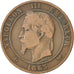 Monnaie, France, Napoleon III, Napoléon III, 10 Centimes, 1863, Bordeaux, TB+