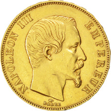 Francia, Napoleon III, Napoléon III, 50 Francs, 1859, Paris, SPL-, Oro, KM:7...