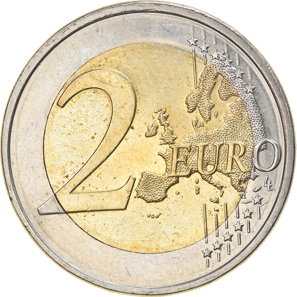 Finland, 2 Euro, Human Rights, 2008, Vantaa, MS(63), Bi-Metallic, KM:143