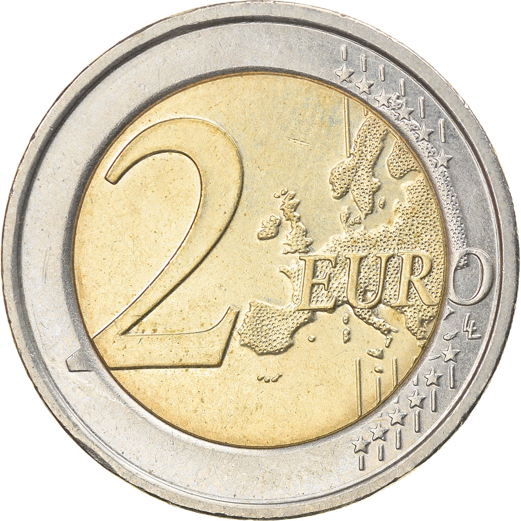 Belgia, 2 Euro, 2008, AU(55-58), Bimetaliczny, KM:New