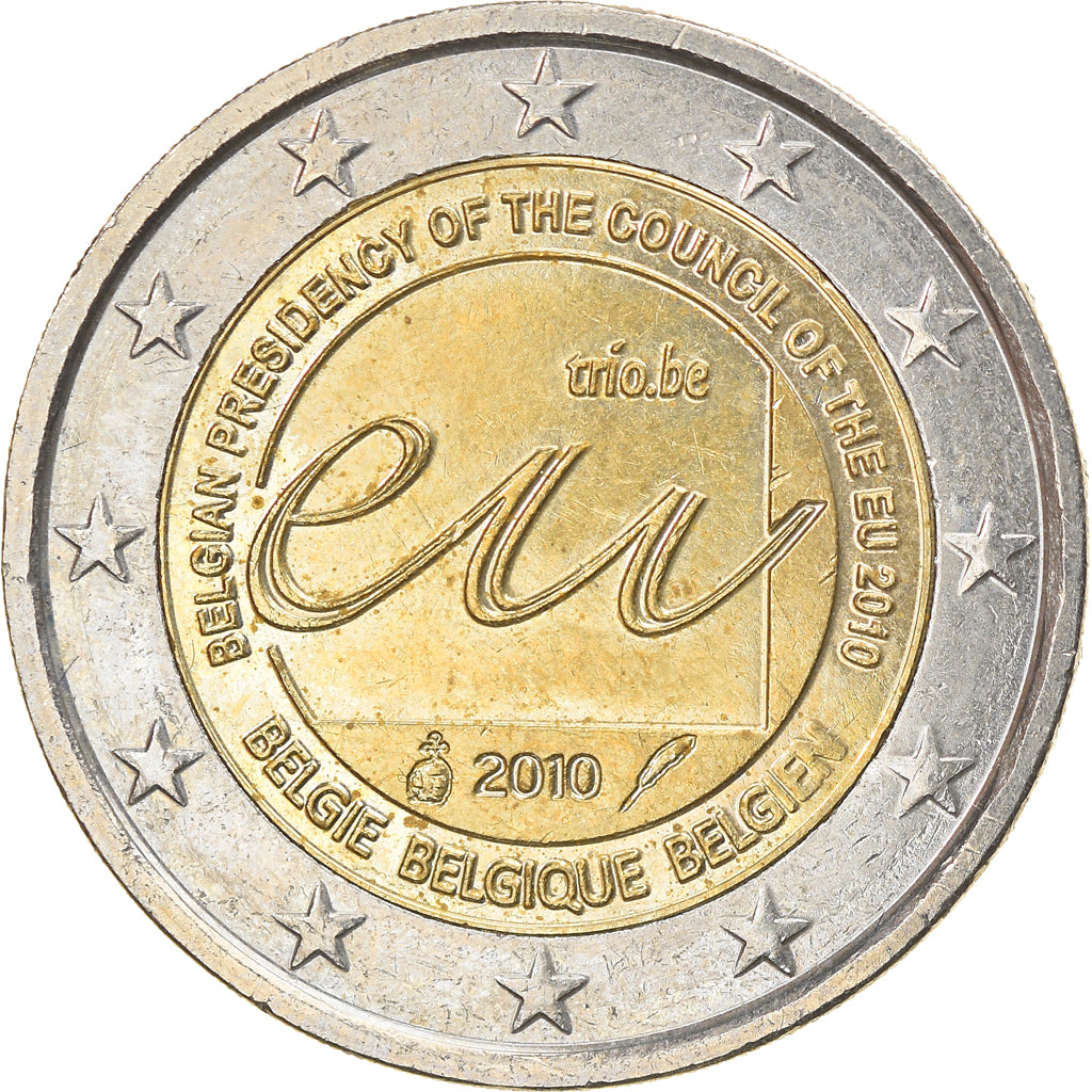 Belgien, 2 Euro, 2010, VZ, Bi-Metallic, KM:289