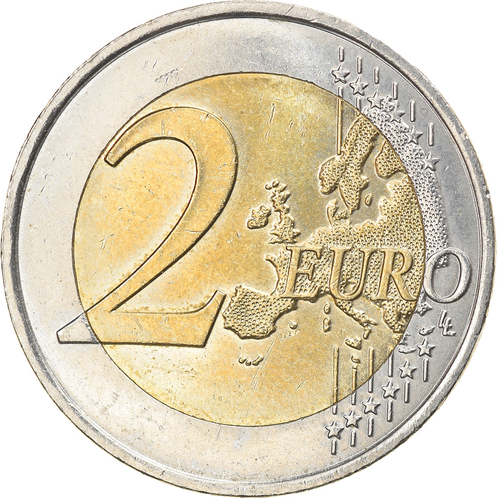 France, 2 Euro, Sida, 2014, AU(55-58), Bi-Metallic, KM:New
