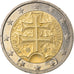 Eslovaquia, 2 Euro, 2009, Kremnica, MBC, Bimetálico, KM:102