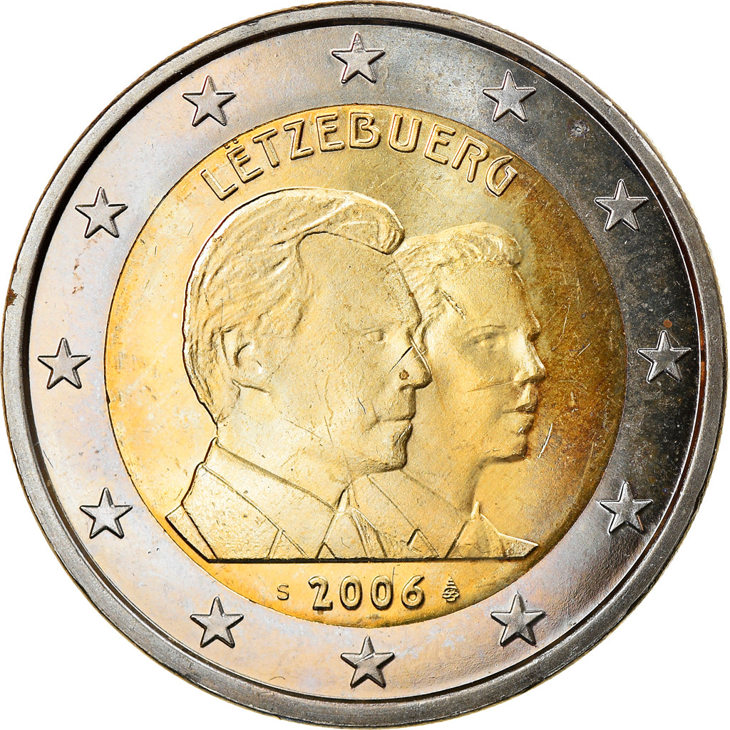 Luxemburg, 2 Euro, 2006, Utrecht, PR, Bi-Metallic, KM:88