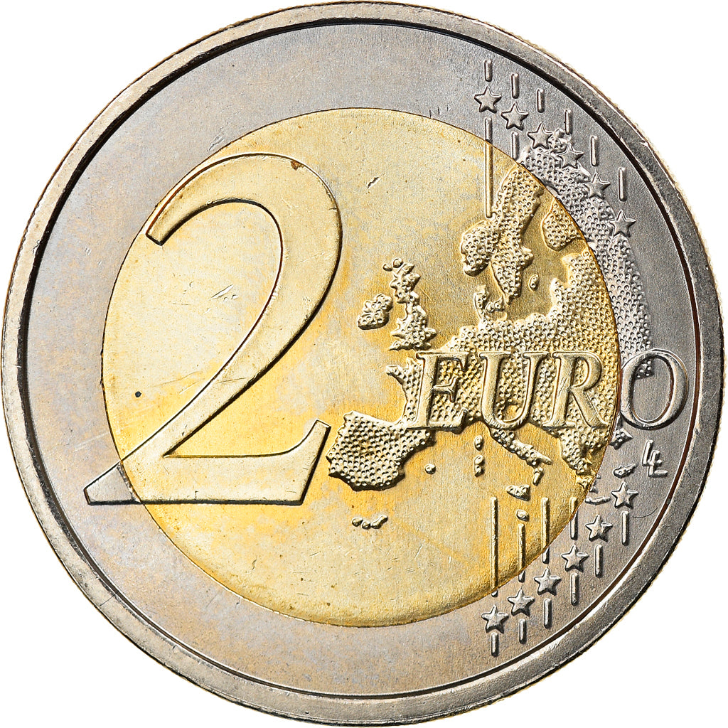 Portugal, 2 Euro, République portuguaise, 2010, AU(55-58), Bimetaliczny