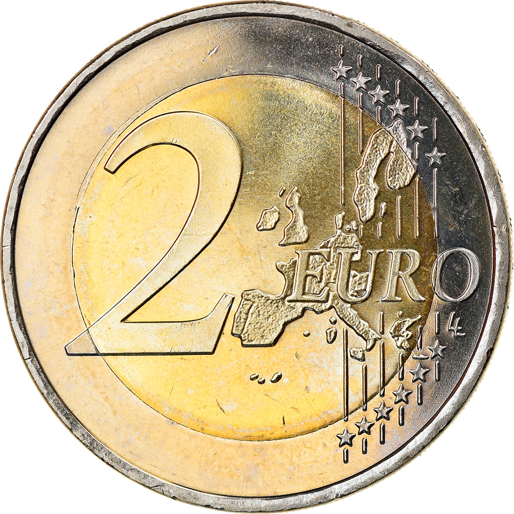 GERMANY - FEDERAL REPUBLIC, 2 Euro, 2006, Stuttgart, AU(55-58), Bi-Metallic