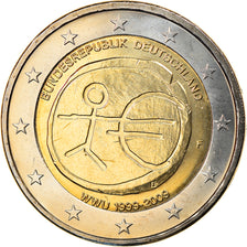 Germany, 2 Euro, EMU, 2009, Stuttgart, AU(55-58), Bi-Metallic, KM:277