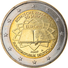 Germany, 2 Euro, 2007, Berlin, TRAITÉ DE ROME 50 ANS, AU(55-58), Bi-Metallic