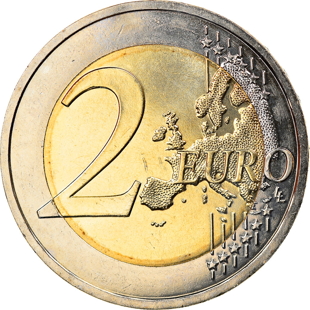 Germany, 2 Euro, 2007, Munich, TRAITÉ DE ROME 50 ANS, AU(55-58), Bi-Metallic