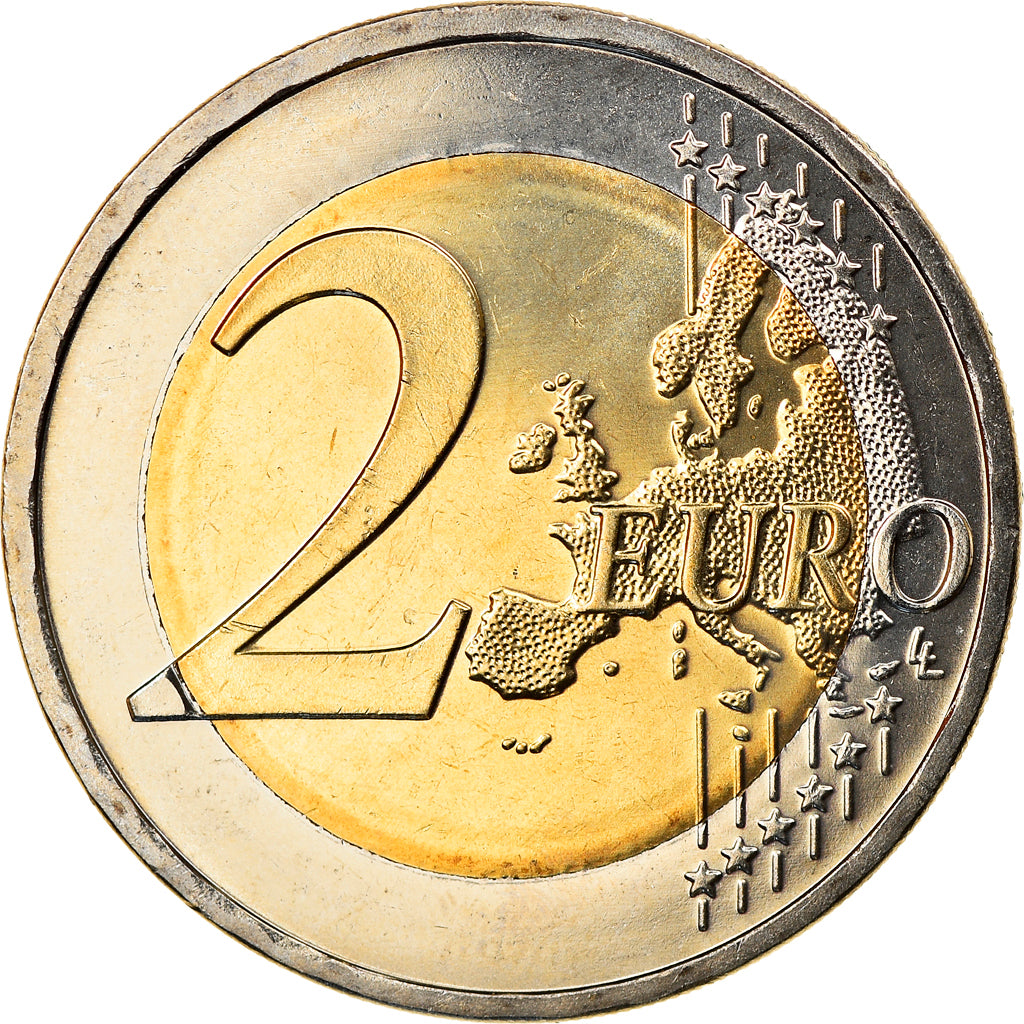 Germania, 2 Euro, 2007, Stuttgart, TRAITÉ DE ROME 50 ANS, SPL-, Bi-metallico